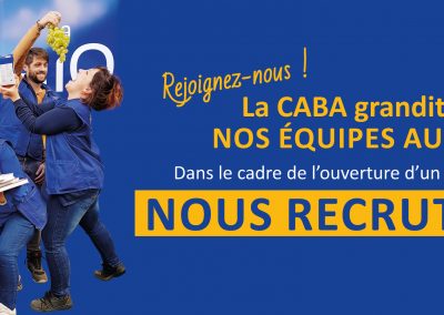 La CABA recrute !