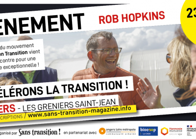 Conférence Rob Hopkins : Vendredi 23 septembre